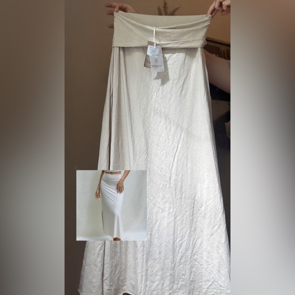 NWT Indigo Luna Midi Skirt + Top Set